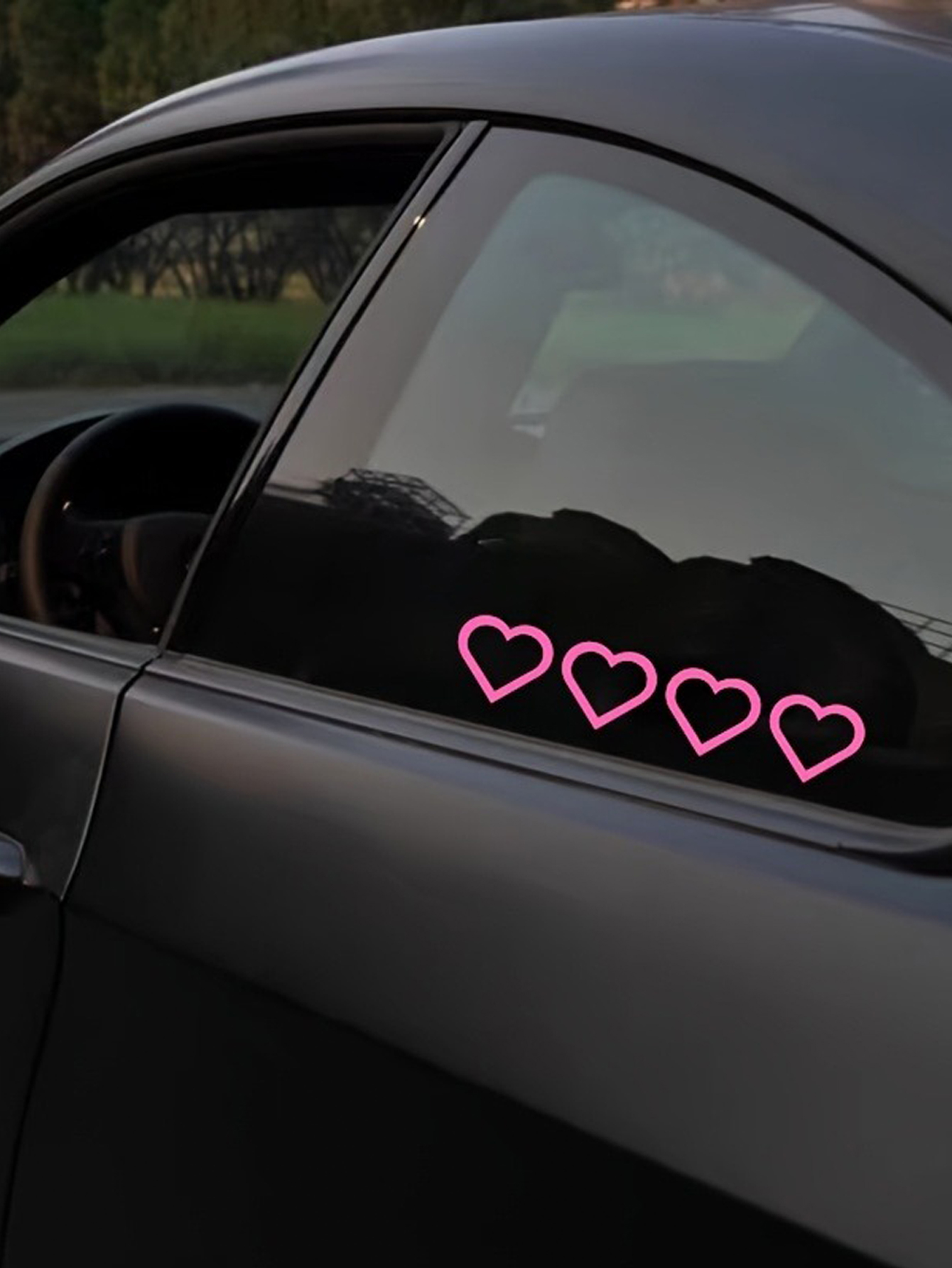 Custom Heart Sticker Decal for Whatever Car